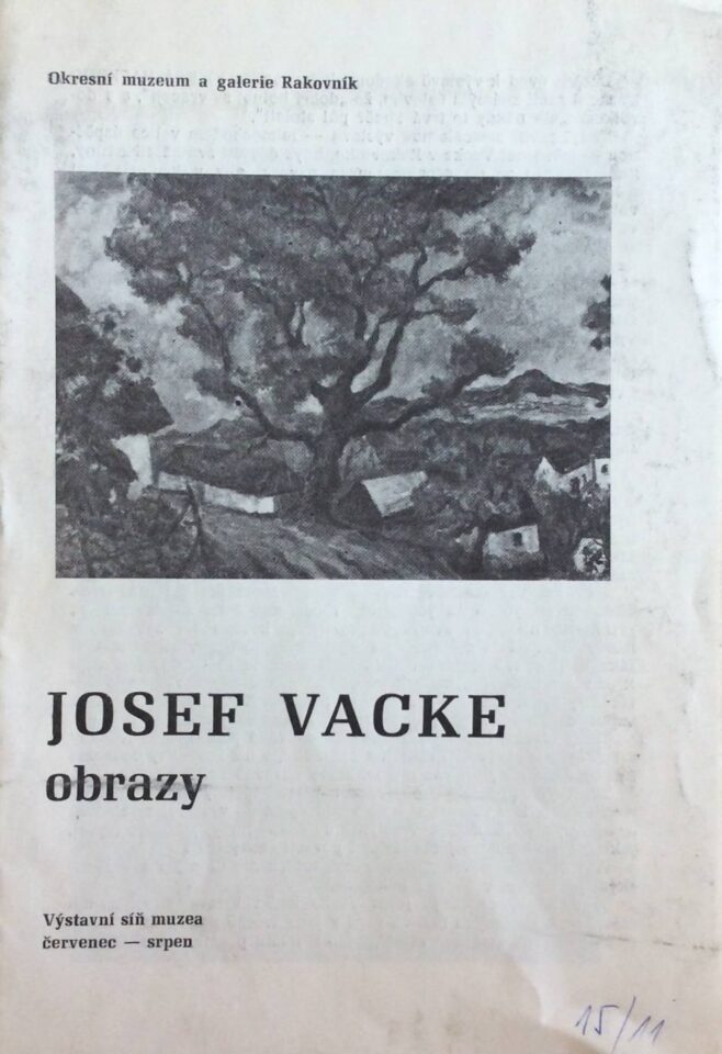 Josef Vacke – Obrazy