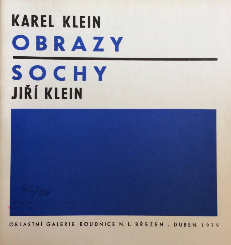 Karel Klein – obrazy / Jiří Klein – sochy