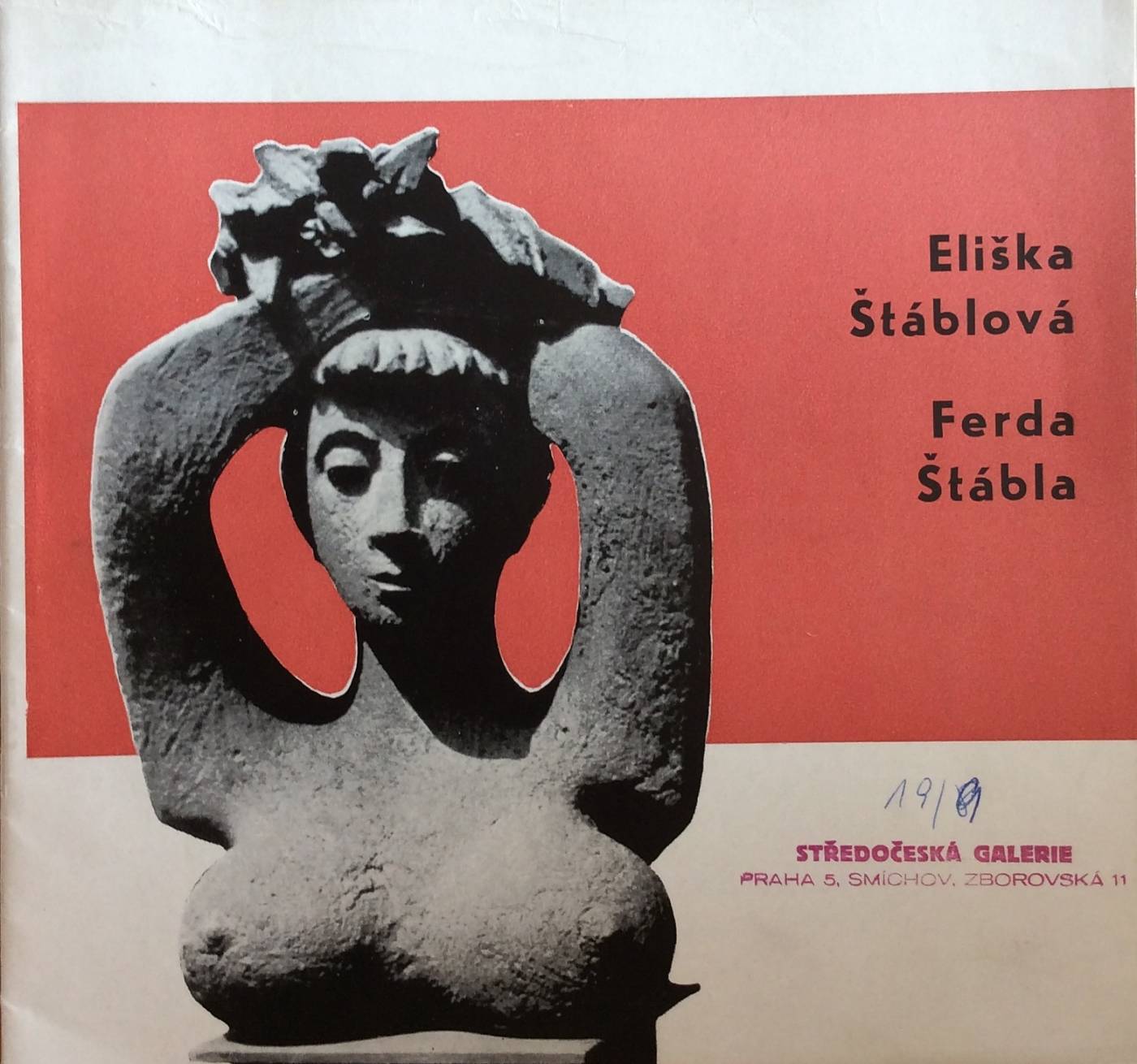 Eliška Štáblová / Ferda Štábla – plastiky, keramika, kresby