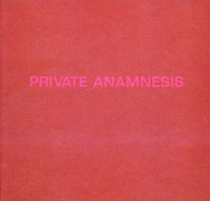 Private Anamnesis