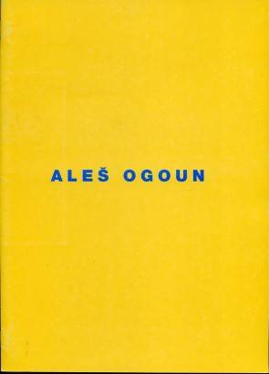 Aleš Ogoun – Obrazy / The Paintings 1993 – 1994