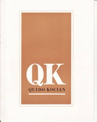 Quido Kocian (1874 – 1928) – Výběr z díla