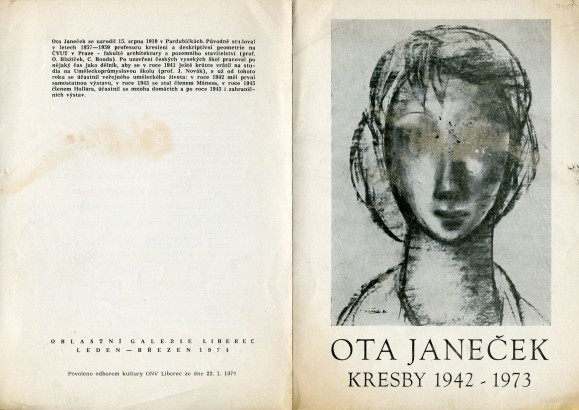 Ota Janeček – kresby (1942 – 1973)