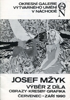 Josef Mžyk – výběr z díla (obrazy, kresby, grafika)