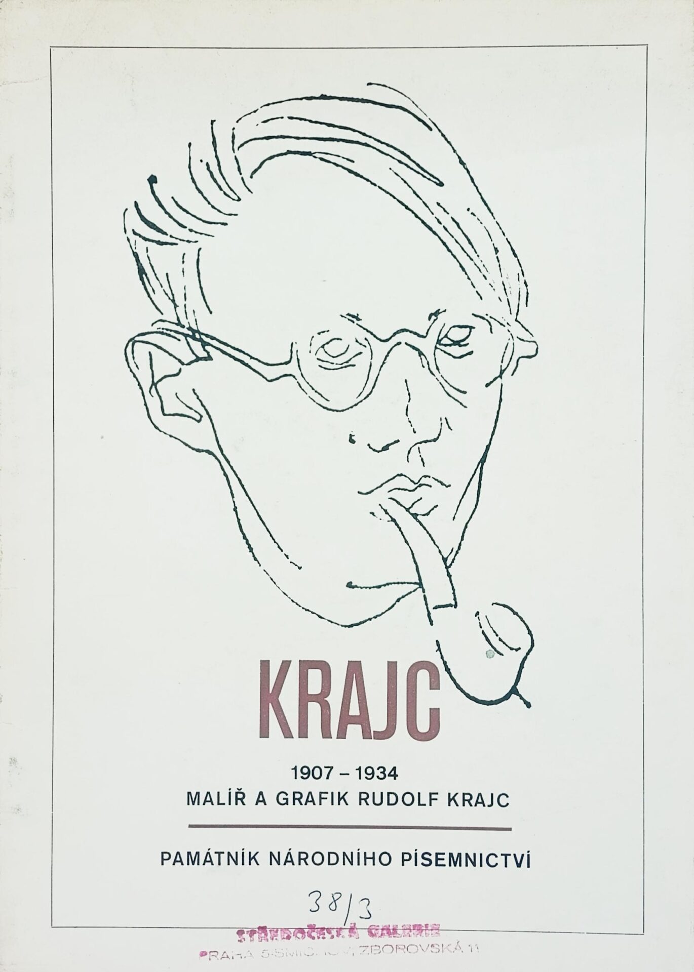 Malíř a grafik Rudolf Krajc 1907-1934