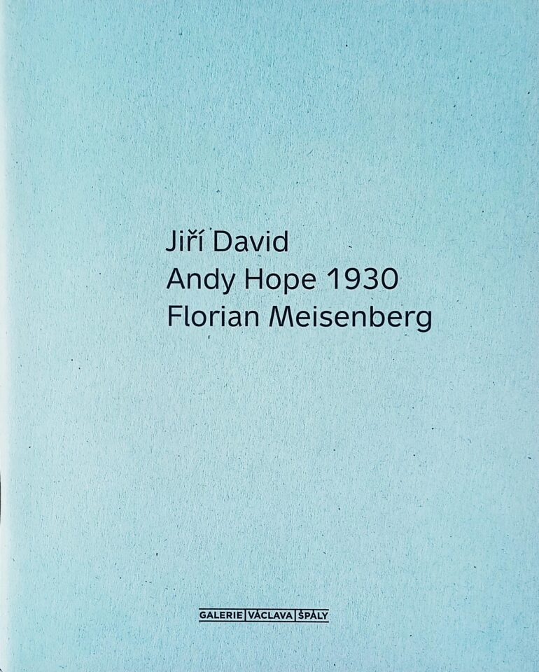 Jiří David, Andy Hope 1930, Florian Meisenberg
