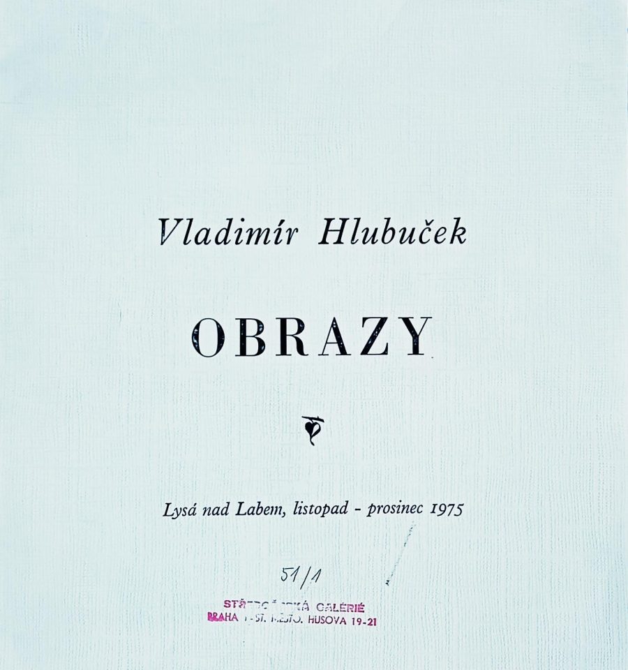 Vladimír Hlubuček – Obrazy