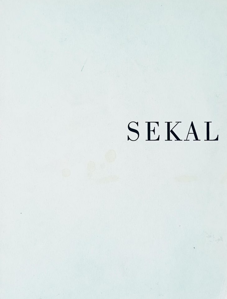 Zbyněk Sekal – Sochy – reliéfy 1948-1965