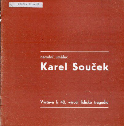 Národní umělec Karel Souček – Obrazy z cyklů Lidice – Osvobození