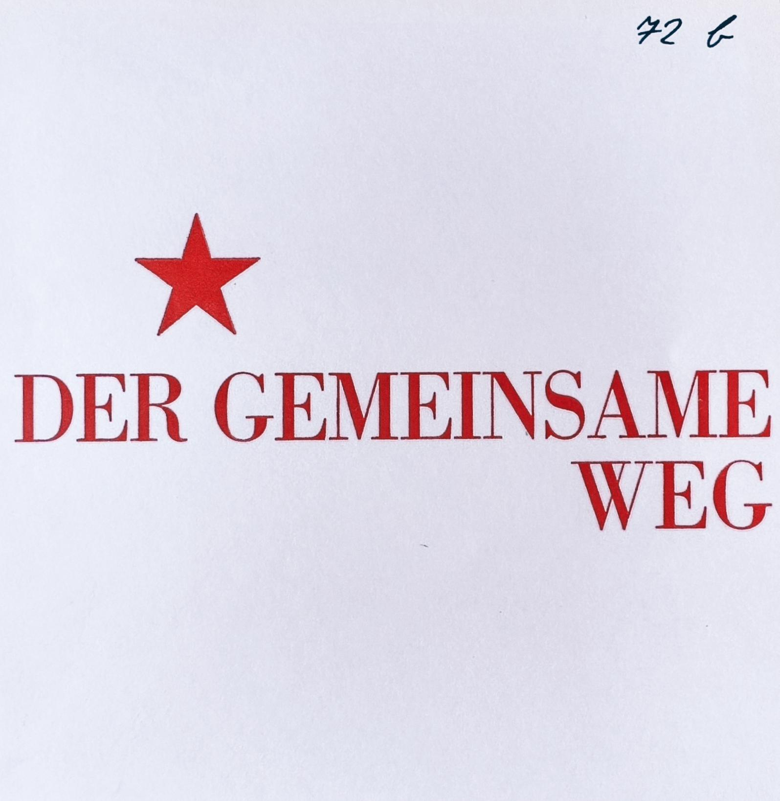 Der Gemeinsame Weg