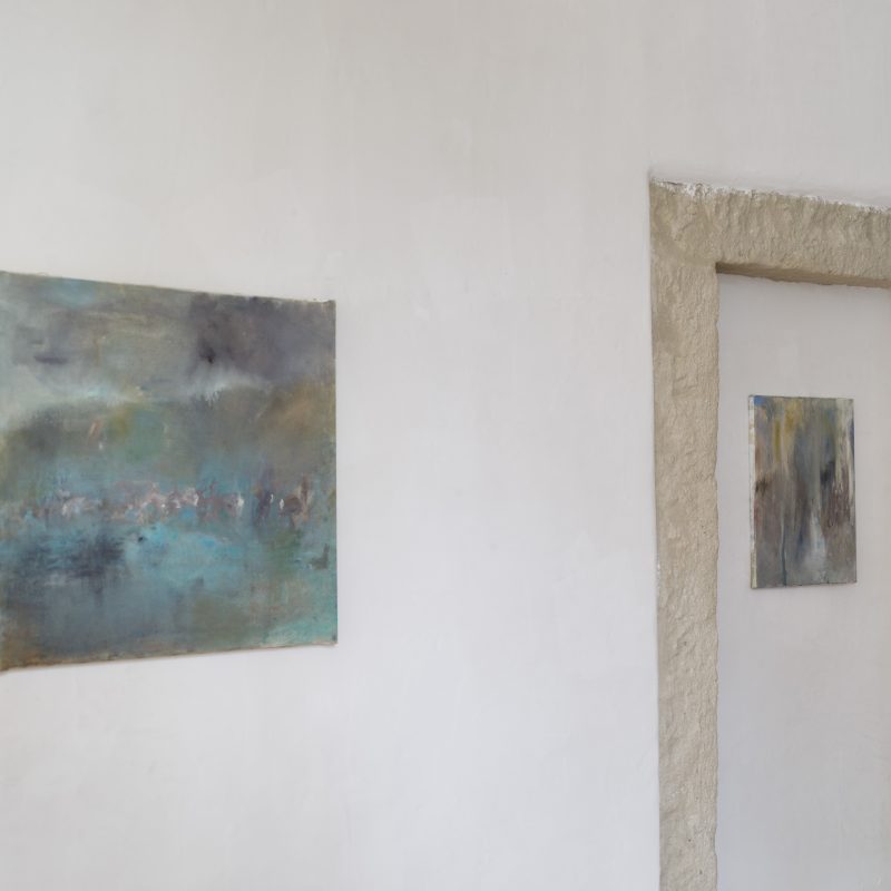 Komentovaná prohlídka výstavy Žeň klidného oka s autorem Tomášem Pilařem a kurátorem Richardem Drurym