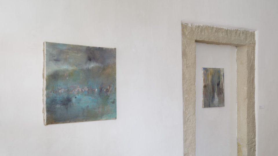 Komentovaná prohlídka výstavy Žeň klidného oka s autorem Tomášem Pilařem a kurátorem Richardem Drurym